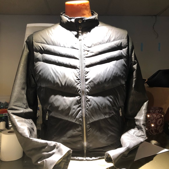 Diesel Ken model leather/puffer “RARE” XL - Picture 2 of 9